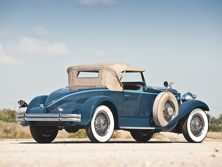 1930, 734 422, boattail, luxo, retrô, retrô, roadster, speedster, HD papel de parede