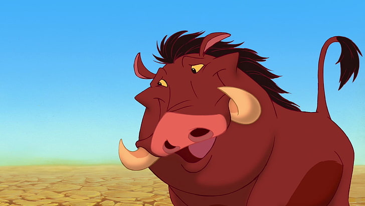 Pumba from Lion King, movies, The Lion King, Disney, Pumba, animated movies, HD wallpaper
