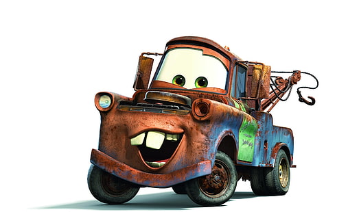 Film Tow Mater Cars, Mater Cars Cars, Kartun, Cars, Movie, Mater, Wallpaper HD HD wallpaper