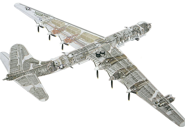 Bomber, Convair B-36, HD-Hintergrundbild