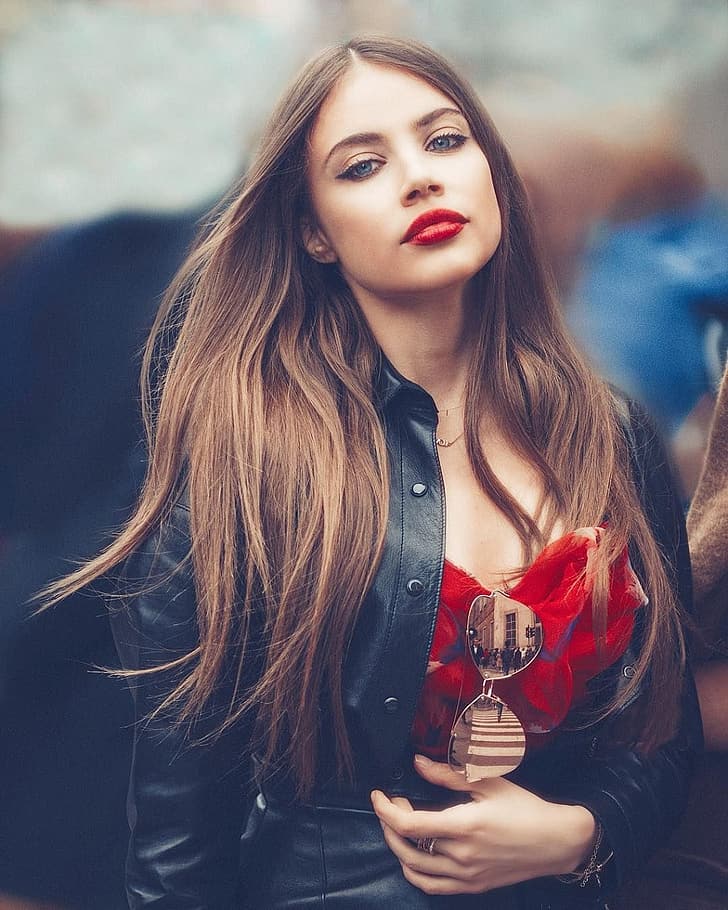Xenia Tchoumitcheva, model, women, HD wallpaper