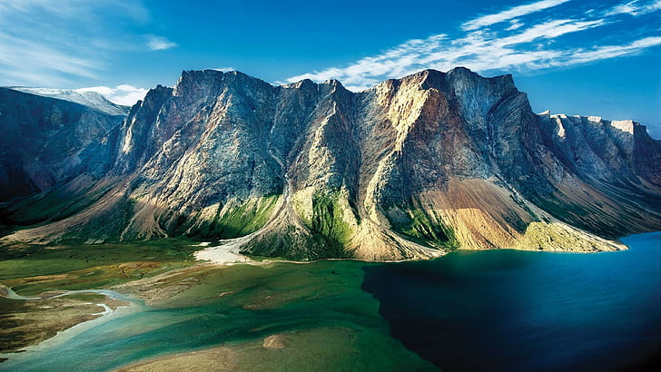National Park Torngat Mountains Canada Located On The Peninsula Labrador On North Of Newfoundland And Labrador Wallpapers Hd 3840×2160, HD wallpaper