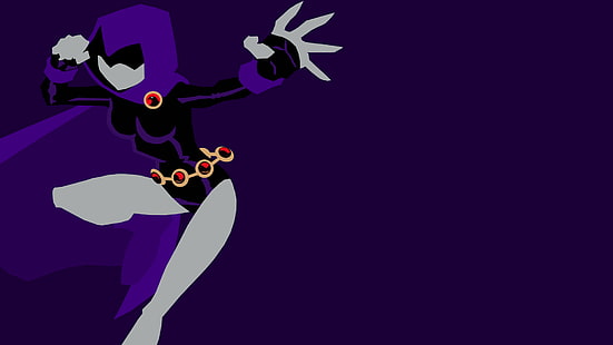 Teen Titans, Raven (personaje), Fondo de pantalla HD HD wallpaper