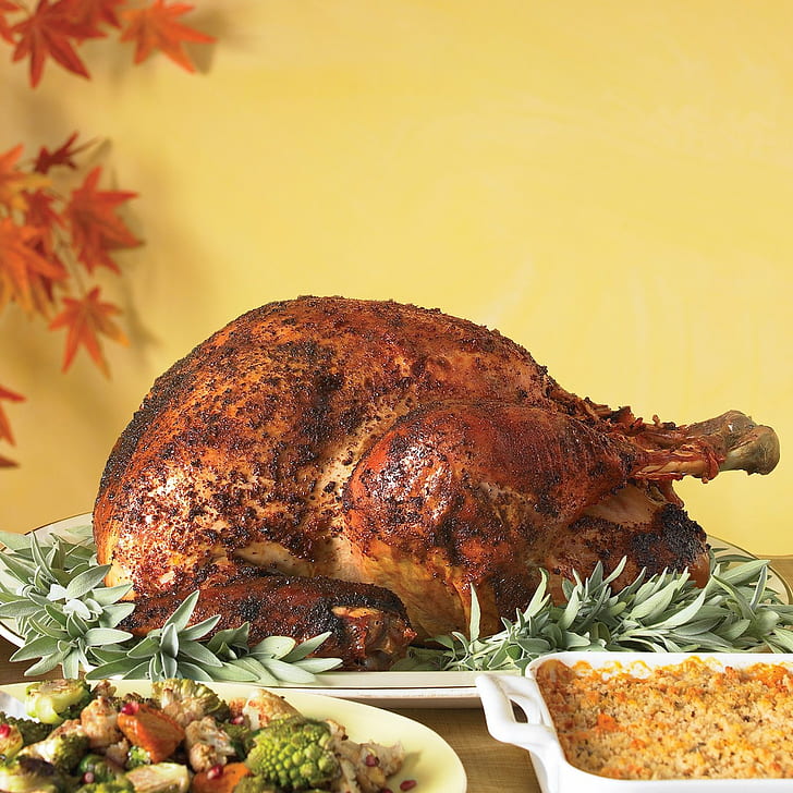 птица, мясо птицы, праздник, мясо, день благодарения, индейка, HD обои