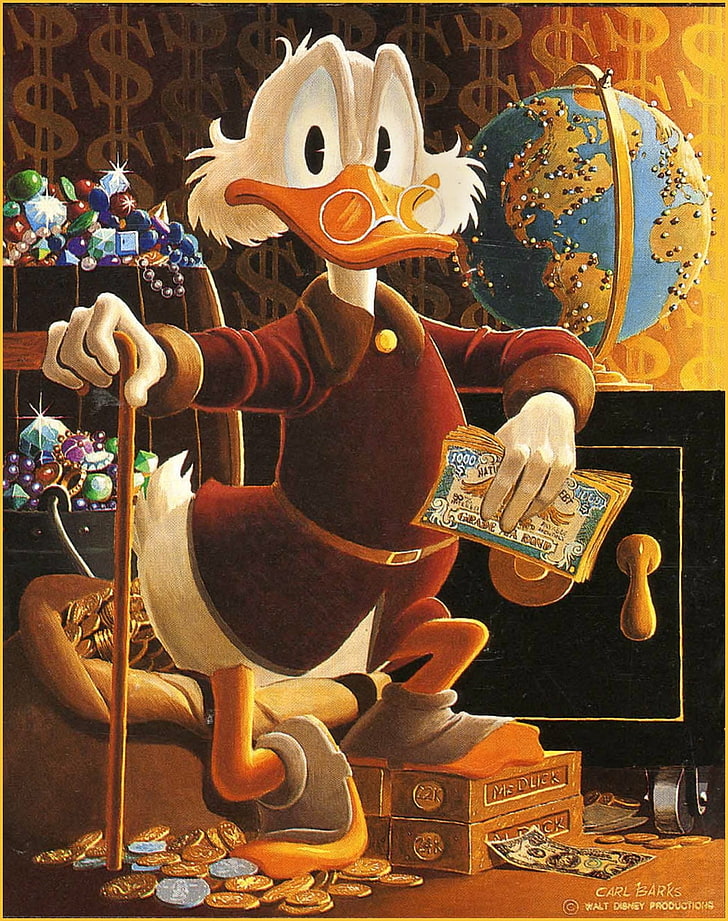 disney company ducks scrooge mcduck 1050x1329 Animals Ducks Sztuka HD, kaczki, Disney Company, Tapety HD, tapety na telefon