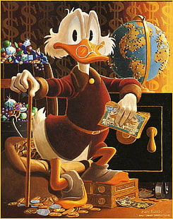 Disney Company ducks scrooge mcduck 1050x1329 Tiere Enten HD Art, Enten, Disney Company, HD-Hintergrundbild HD wallpaper