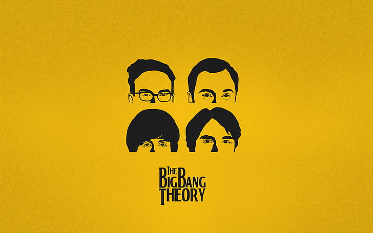 Los actores de la teoría del Big Bang, teoría del Big Bang, Big Bang, Sheldon, Sheldon Cooper, Beatles, Fondo de pantalla HD