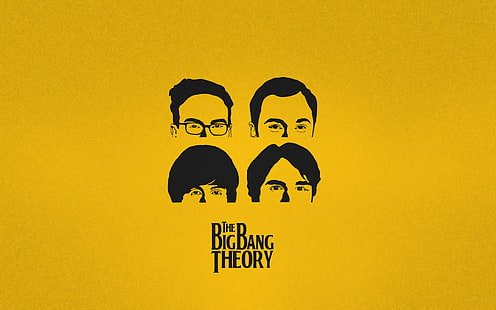 Los actores de la teoría del Big Bang, teoría del Big Bang, Big Bang, Sheldon, Sheldon Cooper, Beatles, Fondo de pantalla HD HD wallpaper