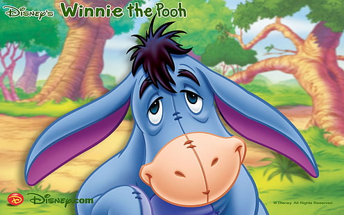 Eeyore Winnie The Pooh Cartoon WaltディズニーHd壁紙1920×1200、 HDデスクトップの壁紙 HD wallpaper