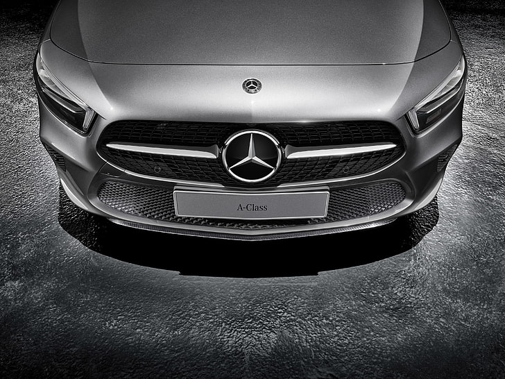 4K, Mercedes-Benz A-Class, Sport accessories, 2018, HD wallpaper