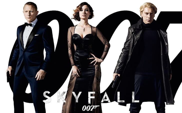 2012 Bond Movie Skyfall, film, bond, 2012, skyfall, film, Wallpaper HD