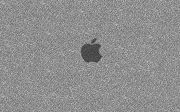 Apple cool Apple технология за мишка Apple HD Art, Cool, лого, ябълка, забавление, курсор, илюзия, HD тапет