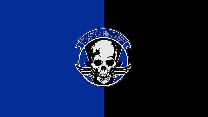Outer Heaven-Logo, Metal Gear, Big Boss, Metal Gear Online, Metal Gear Solid V: Der Phantomschmerz, HD-Hintergrundbild