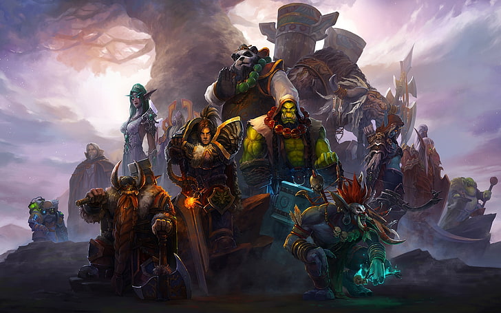 World of warcraft characters-2016 Game Posters HD .., HD wallpaper