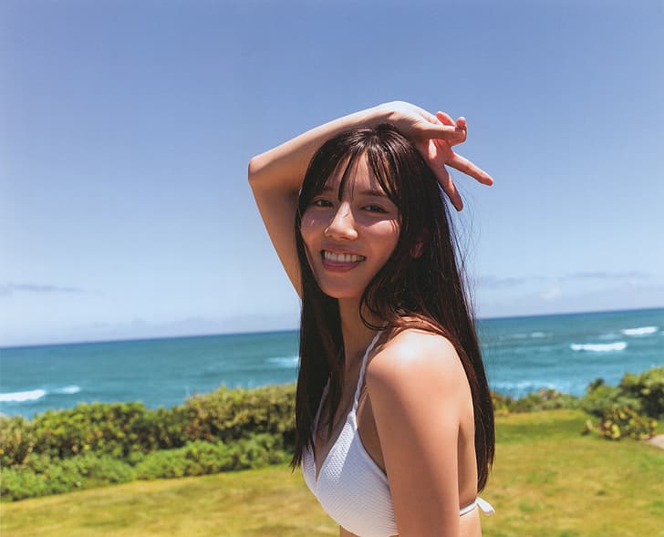 Hinatazaka46, 카와타 히나, HD 배경 화면