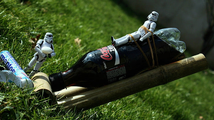 deux figurines Star Wars Storm Trooper, Star Wars, Mentos, humour, jouets, stormtrooper, Fond d'écran HD