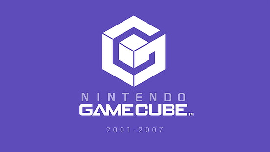 GameCube, видеоигры, Nintendo, логотип, HD обои HD wallpaper