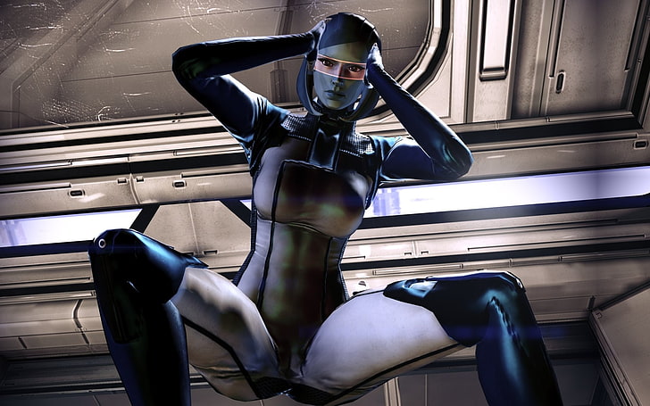 Mass Effect, EDI (Mass Effect), HD wallpaper