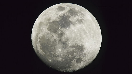 fullmåne 1920x1080 Space Moons HD Art, fullmåne, HD tapet HD wallpaper
