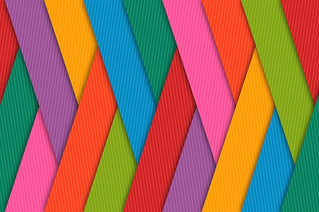 4K, Pattern, Lines, Colorful, HD wallpaper HD wallpaper