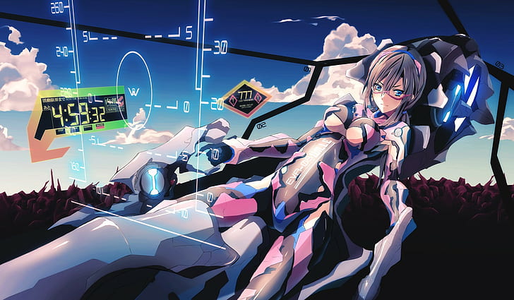 Neon Genesis Evangelion, Makinami Mari, HD wallpaper