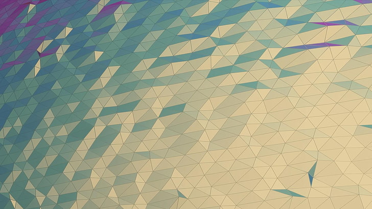abstrak, segitiga, seni digital, Wallpaper HD