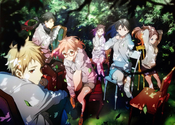 Anime, jenseits der Grenze, HD-Hintergrundbild