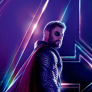 4K, 5K, Avengers: Infinity War, Thor, Chris Hemsworth, HD wallpaper HD wallpaper
