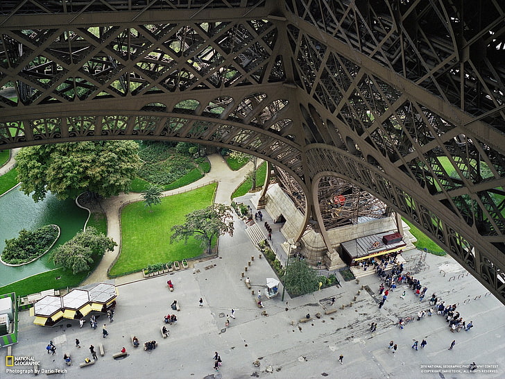 Menara Eiffel, Paris, Wallpaper HD