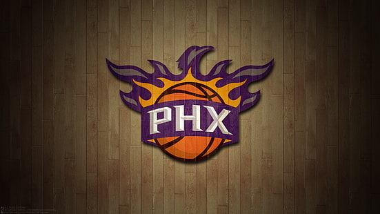농구, Phoenix Suns, 로고, NBA, HD 배경 화면 HD wallpaper