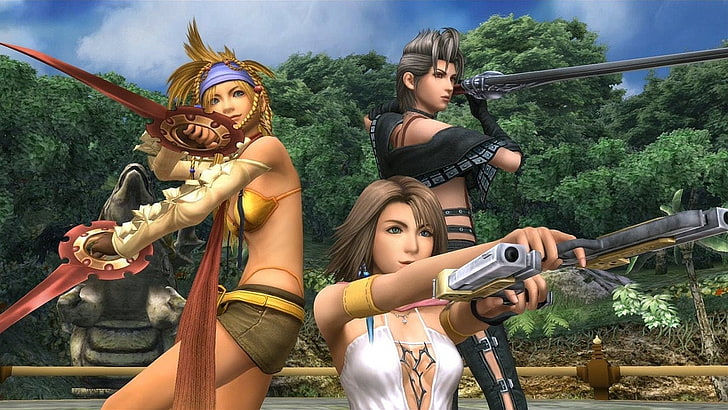 Final Fantasy, Final Fantasy X-2, HD wallpaper