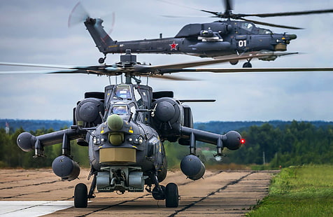 ヘリコプター、ストリップ、陸軍、ロシア、航空、BBC、Mi-28N、ネタバレ、ナイトハンター、ロシア空軍、Mi-28、2、マイル、Mi 28、攻撃ヘリコプター、ブレード、Mi28n、Ми28、 HDデスクトップの壁紙 HD wallpaper