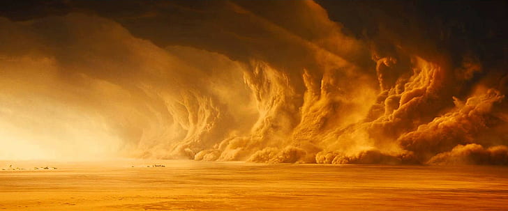 砂嵐、マッドマックス：フューリーロード、砂嵐、マッドマックス：フューリーロード、 HDデスクトップの壁紙