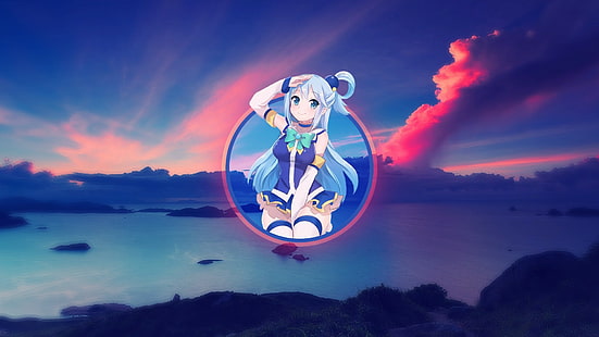 Anime, Kono Subarashii Sekai ni Shukufuku wo !, Aqua (KonoSuba), HD-Hintergrundbild HD wallpaper