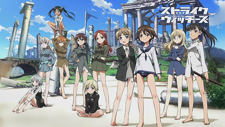 Anime, Strike Witches, Tapety HD