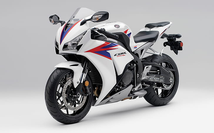 Honda CBR1000 RR 2012 motorcycle, red blue and white honda cbr, Honda, 2012, Motorcycle, HD wallpaper