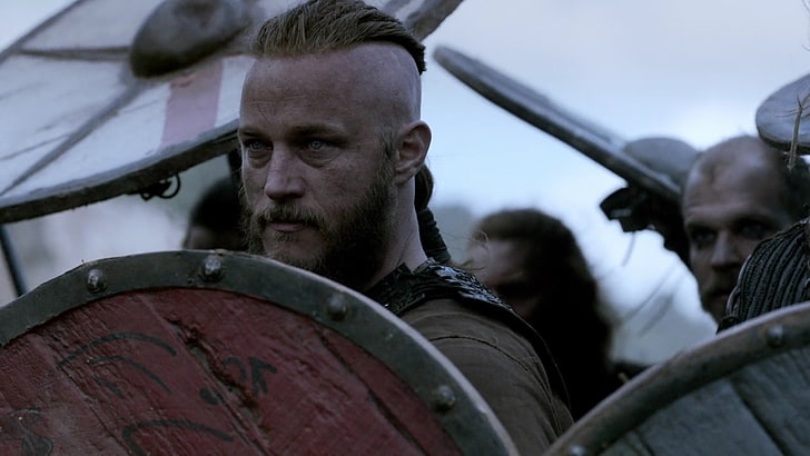 Personaje de la película Vikingos, Vikingos, guerra, Ragnar Lodbrok, Ragnar, Fondo de pantalla HD