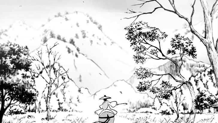الرسوم المتحركة ، رسم المناظر الطبيعية ، تشانغ جنرال الكتريك شينغ، خلفية HD