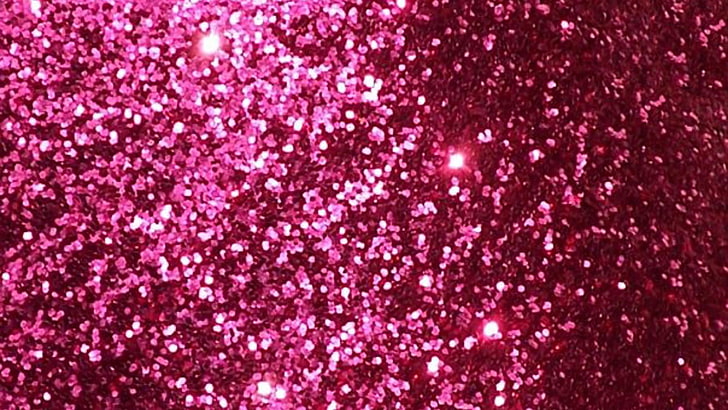 pink glitter, shiny, sparkle, celebration, HD wallpaper