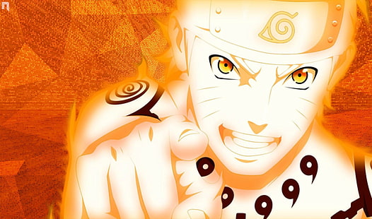 Uzumaki Naruto wallpaper digital, anime, Naruto Shippuuden, Uzumaki Naruto, Wallpaper HD HD wallpaper