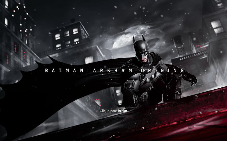 ภาพประกอบ Batman Arkham Origins, Batman, Batman: Arkham Origins, Rocksteady Studios, วิดีโอเกม, วอลล์เปเปอร์ HD
