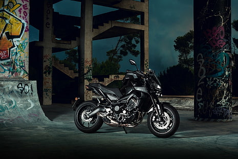 Yamaha, Yamaha MT-09, Motorrad, Fahrzeug, HD-Hintergrundbild HD wallpaper