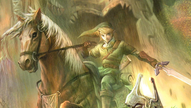 Zelda, a lenda de Zelda: Princesa do Crepúsculo, HD papel de parede