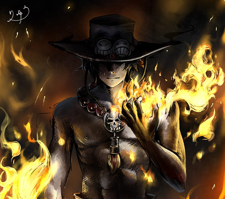 One Piece, Portgas D. Ace, Tapety HD