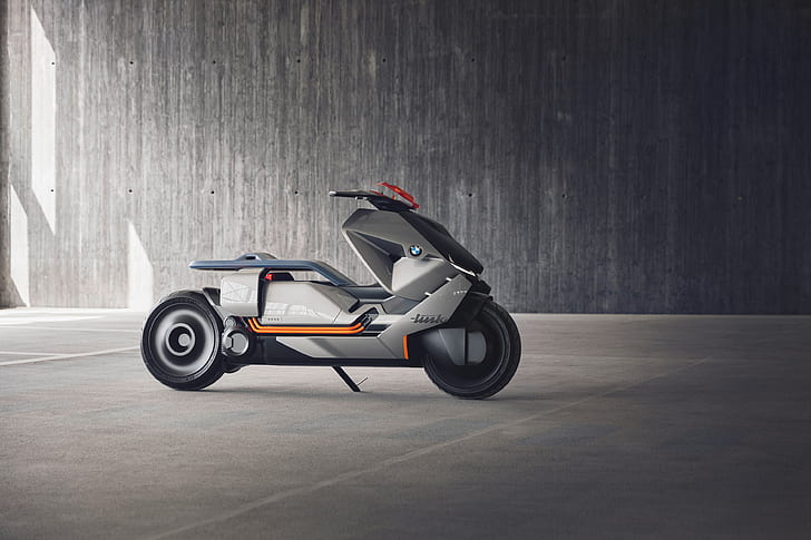 BMW Motorrad, Concept Link, Scooter, HD, HD wallpaper