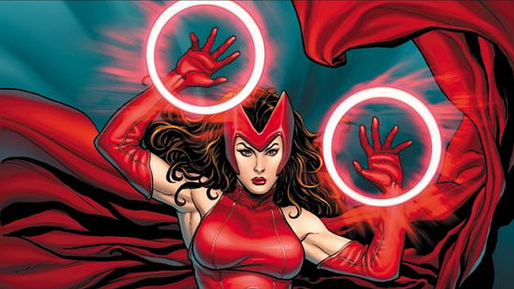 Ultimates HD, scarlet witch, comics, ultimates, HD wallpaper