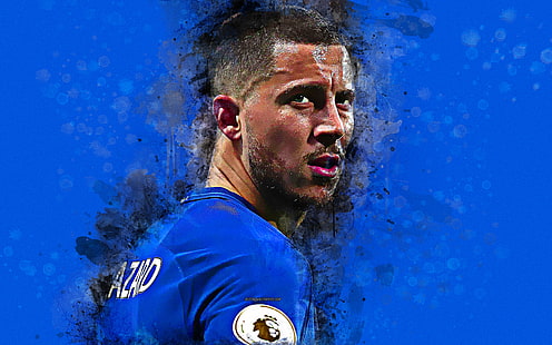 Fútbol, ​​Eden Hazard, belga, Chelsea F.C., Fondo de pantalla HD HD wallpaper