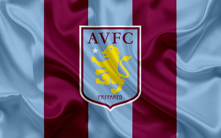 Fotboll, Aston Villa F.C., emblem, logotyp, HD tapet