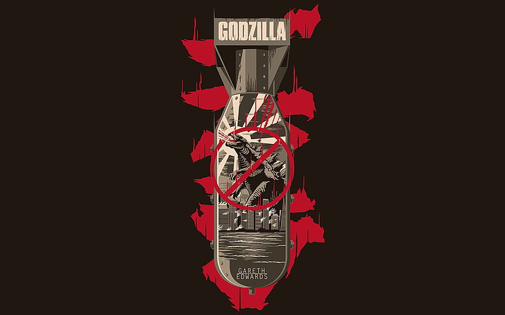 แฟนอาร์ตภาพยนตร์ Godzilla, วอลล์เปเปอร์ HD