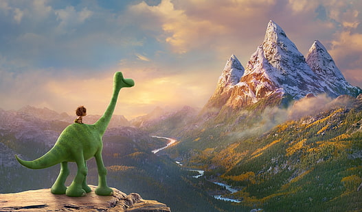 Film, Dobry dinozaur, Tapety HD HD wallpaper